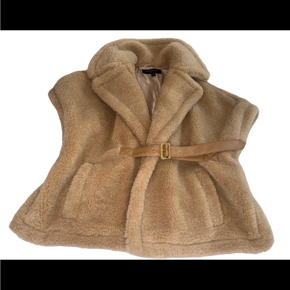 Marc New York Tan Sherpa Jacket